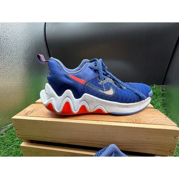 Nike Giannis Antetokounmpo Blue/Red - Size 4Y - Picture 2 of 15